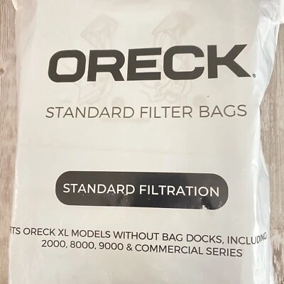 Oreck XL PK800025 Upright Disposable Commercial Vacuum Cleaner Lot Blue 25 Bags - Image 1 of 3