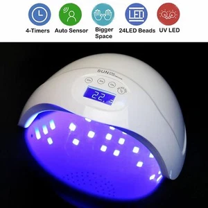 Professional LED UV Nail Dryer Gel Polish Lamp Salon Manicure SUN 90w - Picture 1 of 9