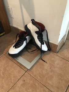 Nike Air Jordan 10 X Retro Chicago White Black Red 2012 Bulls Size 12 310805-100 - Picture 1 of 12