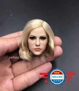 Escultura de cabeza 1/6 de abril cabello corto C para cuerpo femenino PHICEN TBL de 12" EN STOCK - Imagen 1 de 3