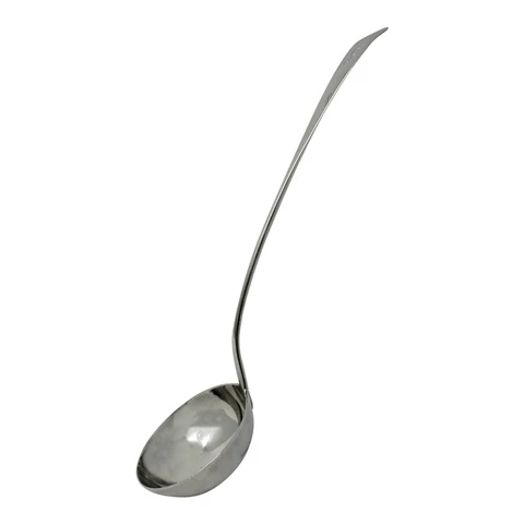 Large Silver Soup Ladle 1784 Antique George III Era Sterling London (SL101-) Cover