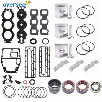 Crankshaft &Power Head Rebuild Kit STD 6H1 For Yamaha 2T 90Hp 3 Cyl 90AET 90AETO - Image 1 of 4