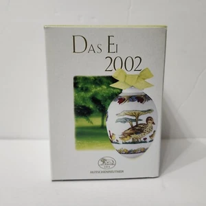Hutschenreuther Das Ei 2002 Ei Das Ei mit Box Ole Winther Ornament - Bild 1 von 18