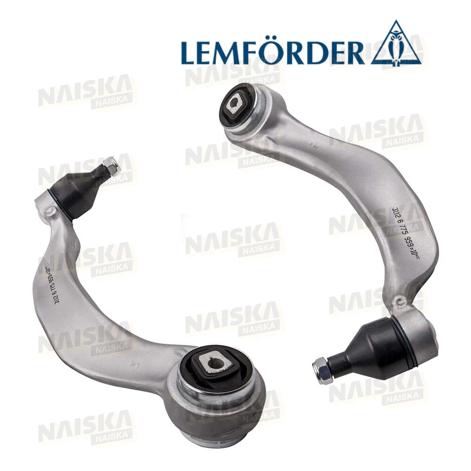 Brazo de control inferior delantero Lemförder 2 piezas para BMW F01 F07 serie 5 y 7 31126775959/60 Foto 1 de 4