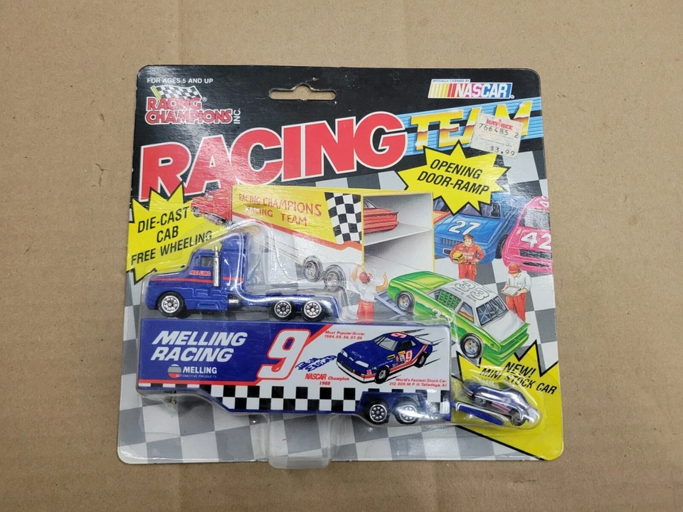 Hermie Sadler 1996 Racing Champions Dewalt Team TRANSPORTER Diecast Hauler & Car