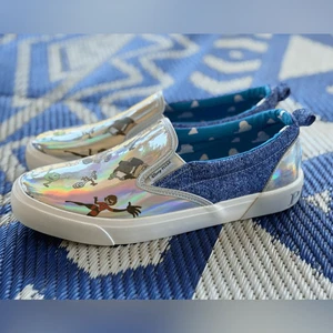 Disney Pixar Women’s Size 8 Toy Story Monsters Inc Slip On Shoes Sneakers - Picture 1 of 11