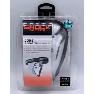 Shock Doctor Core Supporter With BioFlex Cup Mens S Large Cup 30-32 Waist - Picture 1 of 3