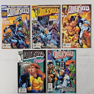 Lote de 5 cómics Quicksilver #1-#5 Marvel Comics 1997 primeras impresiones LEER⬇ - Imagen 1 de 19