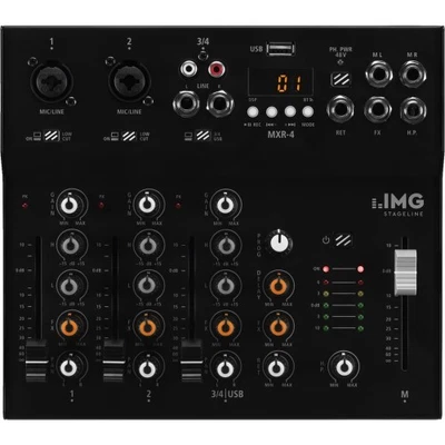 IMG Stage Line MXR-4 Mischpult | Neu - Bild 1 von 2