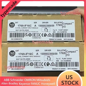 Neu versiegelt AB 1769-IF16C kompaktes E/A 16Pt A/I Stromeingangsmodul USA kostenlose Steuern - Bild 1 von 1