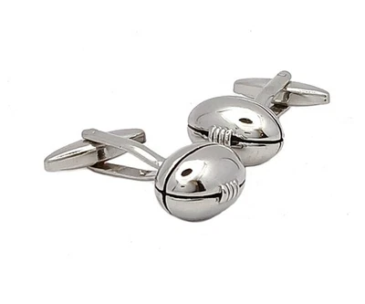 Rugby Ball, Twickenham Rugby, 6 nations rugby Gift Cuff links CUFFLINKS DIRECT - Image 1 of 4