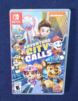 Nintendo Switch Paw Patrol Adventure City Calls video game in case NICE! - Image 1 of 4