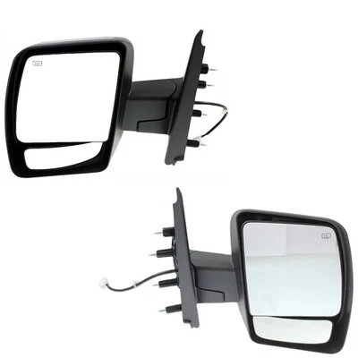Juego de 2 espejos retrovisores lado conductor y pasajero climatizados izquierdo derecho para par NV3500 Foto 1 de 4