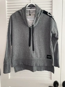 Calvin Klein Performance grau Pullover Hoodie Gr. S Fleece gefüttert kuschelig Athleisure - Bild 1 von 7
