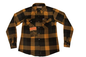 Neu Neu mit Etikett Dixxon Flanell 'THE JOURNEY Damen Medium kariert Langarm Knopfleiste - Bild 1 von 7
