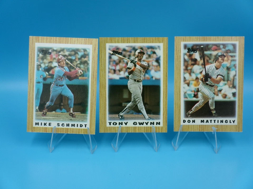 1987 Topps Major League Leaders Mini Cards You Pick , Complete Your Set Save $$ - Image 1 of 1