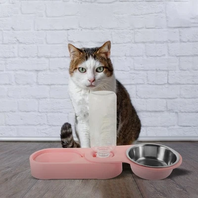  Alimentatore Automatico Per Animali Domestici Ciotola Cibo Gatti - Immagine 1 di 4