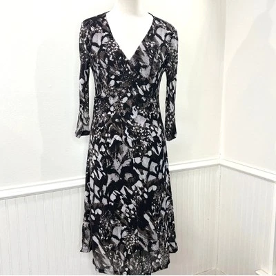 Y2K Fairy Grunge Whimsigoth Size 8 Petite Dress Babydoll Sheer Mesh - Image 1 of 4