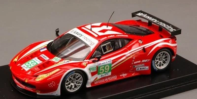 1:43 Fujimi FERRARI 458 N.59 Le Mans 2012 MAKOWIECKI-MELO-FARNBACHER FJM1343002 - Immagine 1 di 2