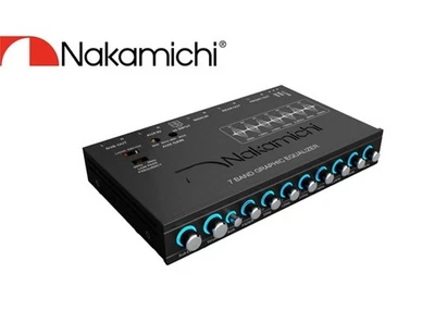 ECUALIZADOR DE AUDIO DE 7 BANDAS NAKAMICHI EQ-Z1825 - NEGRO Foto 1 de 3