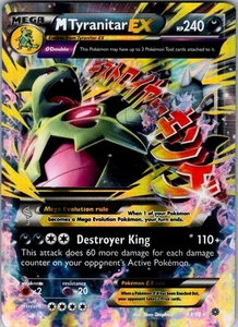 M Tyranitar EX 43/98 XY - Ancient Origins Holo - Picture 1 of 2