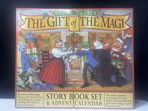 "Los Muppets El Regalo de los Magos Calendario de Adviento 1996 Juego de cuentos 14""x12""" - Imagen 1 de 23