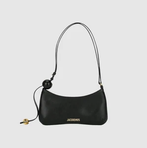 Bolso de Hombro Jacquemus Le Bisou Perle Negro 231BA057‐3000‐990 Cuero - Imagen 1 de 2