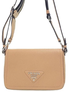 Prada Vitello Daino Soft Leather Shoulder Bag 1BD314 #T393 - Picture 1 of 9