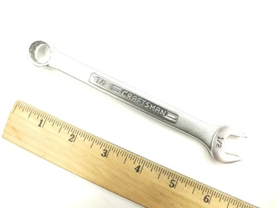 HERRAMIENTAS ARTESANAS 1/2" LLAVE COMBINADA 12 PUNTOS - SAE - HECHO EN EE. UU. -vv- 44695 - Imagen 1 de 3