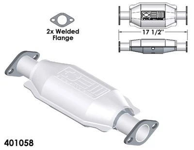 Convertidor catalítico para Toyota Cressida 1983-1984 Foto 1 de 2