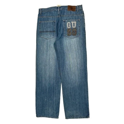 Fast Lane G Unit Graphic Jeans - 35W 32L Blue Cotton - Image 1 of 4