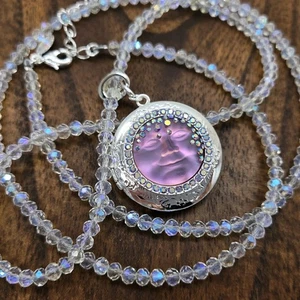 KIRKS FOLLY Love Never Dies Medaillon und Halskette 2 Stck. Iridis silberfarben - Bild 1 von 10