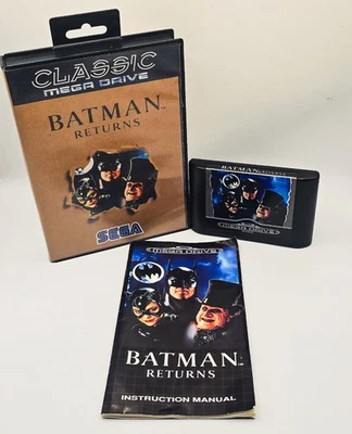 Batman Returns Brown Box Classic | Sega Megadrive Mega Drive | Complete | Tested - Image 1 of 4
