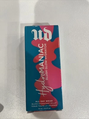 Urban Decay Hydromaniac Dewy Liquid Blush DESTRUÍDO Tamanho Completo NOVO NA CAIXA - Imagem 1 de 2