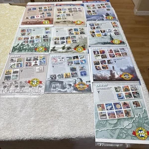 Celebrate the Century Stamps, Full set 10 sheets, 1900's to 1990's - Picture 1 of 21