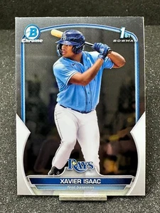 2023 Bowman Chrome 1st Prospect XAVIER ISAAC #BCP-145 FREE SHIPPING - Picture 1 of 2