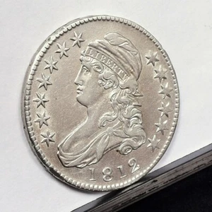 Medio dólar busto 1812 - detalles como nuevo, limpio (#57626-L) - Imagen 1 de 8