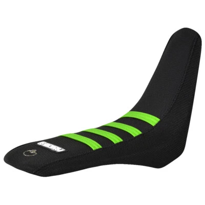 2010-2021 Cobra CX 50 JR/P3 Seat Cover By Enjoy MFG ALL BLACK GREEN RIBS #151 - Image 1 of 4