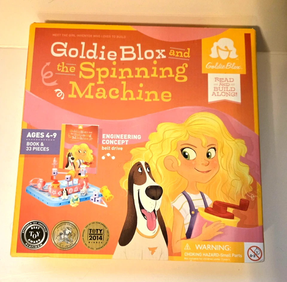 Goldie Blox & The Spinning Machine 2014 - Juguete de ingeniería galardonado Foto 1 de 1