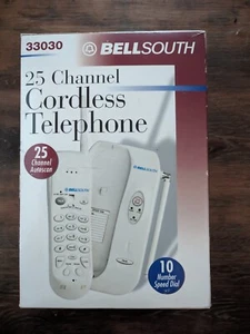 33030 Bell South 25 Channel Cordless Telephone Brand New In Box - Picture 1 of 8
