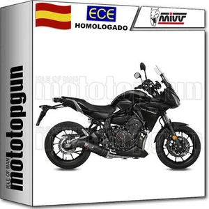 MIVV ESCAPE COMPLETO HOMOLOGADO CAT OVAL CARBONO C YAMAHA TRACER 700 2016 16 - Imagen 1 de 3