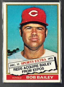 1976 Topps Traded ~ Bob Bailey 338T *Actual Card **Free Same Day Ship - Picture 1 of 2