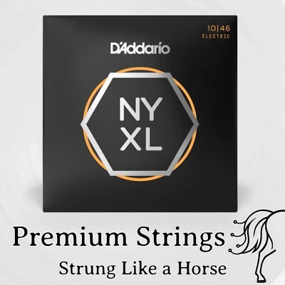D'ADDARIO D’Addario NYXL Nickel Wound Electric Guitar Strings Regular Light 10-46 NYXL1046