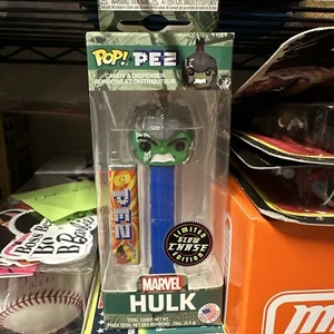 Funko POP Pez - Marvel Super Heroes - HULK - Limited Edition Glow CHASE - Picture 1 of 3