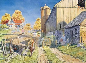 Hayride, Charles Peterson 1995. Signed, numbered, unframed. - Picture 1 of 1