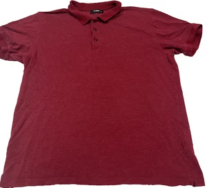 VINTAGE Dio Rise Poloshirt Herren XL meliert rot Poloshirt Logo edel Golf - Bild 1 von 24