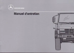 Mercedes-Benz Unimog 437 U1700 U1550L Wartungsanleitung in Französisch - NEU - Bild 1 von 1