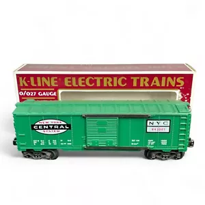 K-Line K-643001 New York Central Green Classic Boxcar O Gauge In Box - Picture 1 of 12