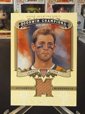 2012 Upper Deck Goodwin Champions Authentic Memorabilia Ned Crotty #M-NC - Image 1 of 2