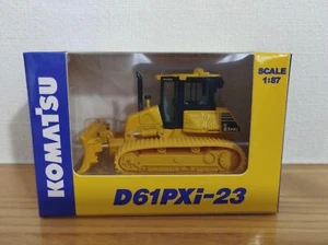 Komatsu Official Diecast Model Crawler Dozer D61PXi-23 / 1:87 / Japan Exclusive - Picture 1 of 4